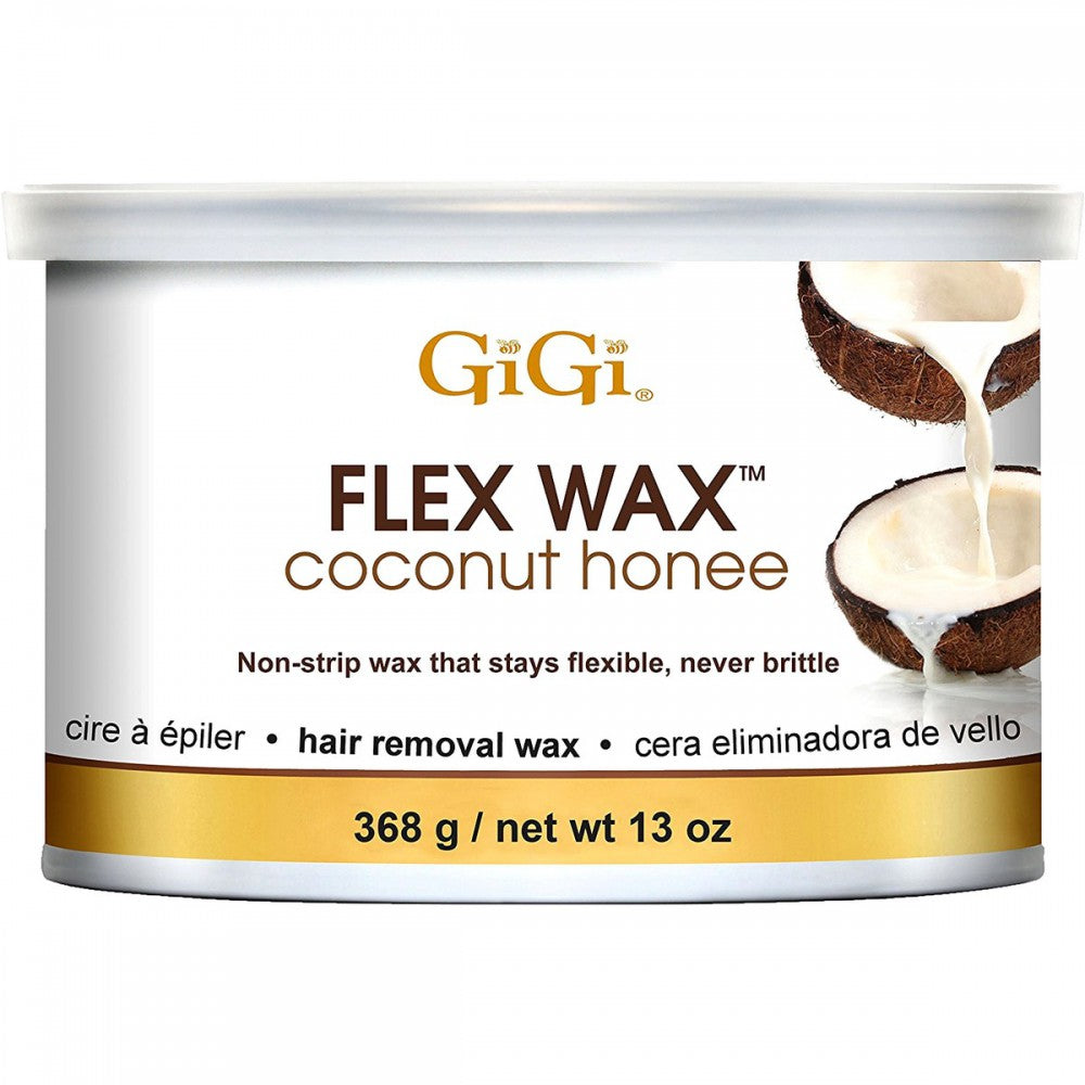 GiGi Coconut Honee Flex Wax Hair Removal Wax, 13 Oz by Pasteur Pharmacy