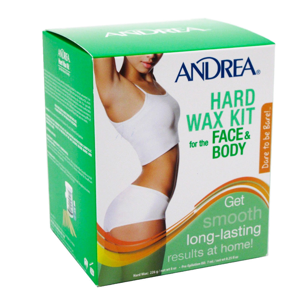 Andrea Wax Hard Kit For Face & Body 8 Oz by Pasteur Pharmacy