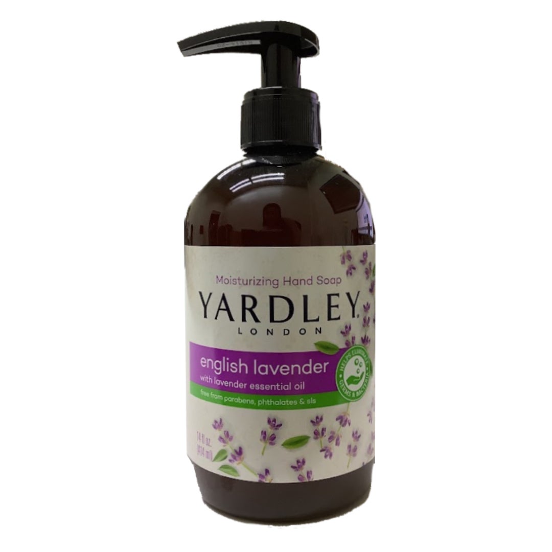 Yardley London English Lavender Liquid Hand Soap – Soothing & Moisturizing, 14 oz by Pasteur Pharmacy