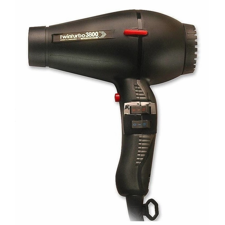 Turbo Power TwinTurbo 3800 Ionic & Ceramic Hair Dryer Black