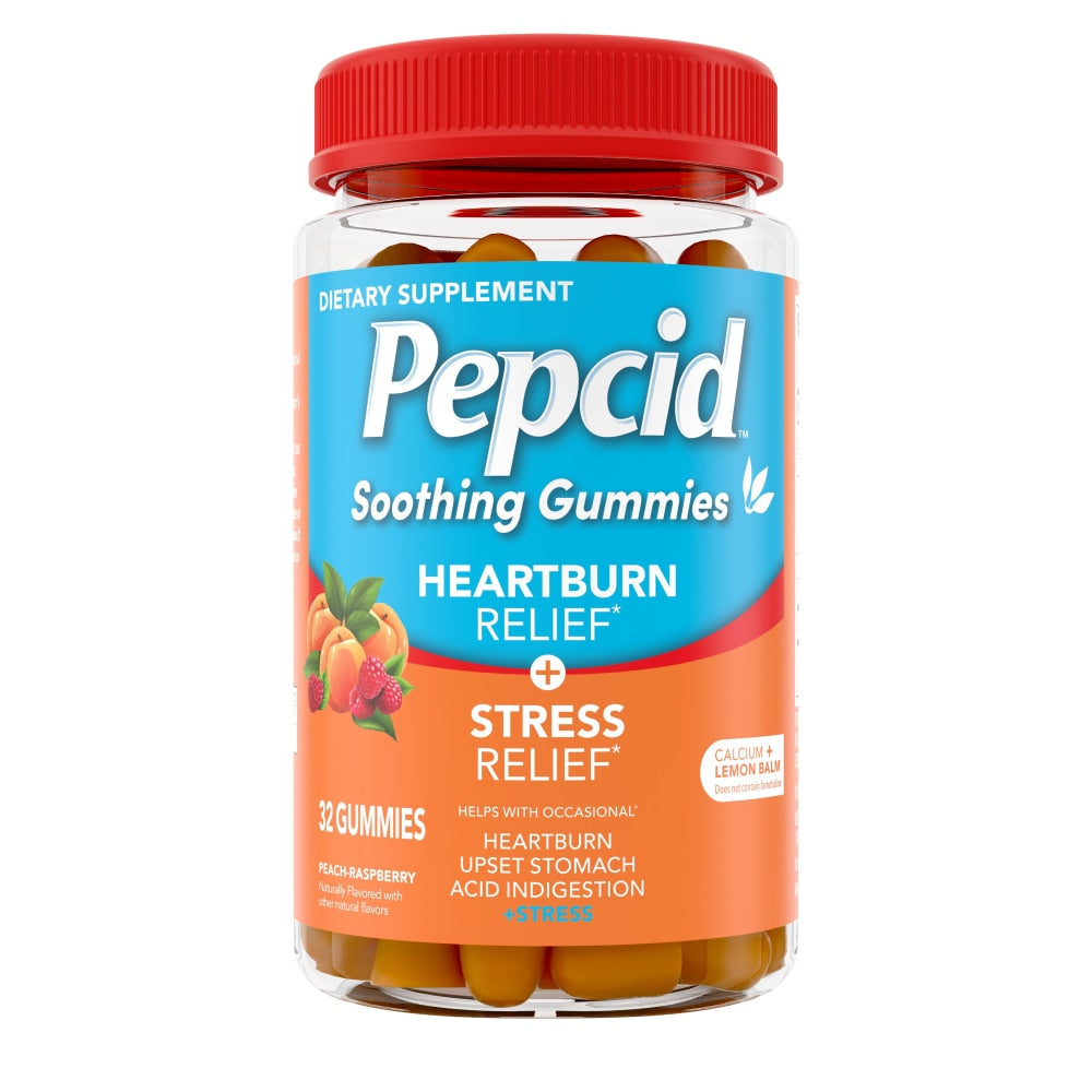 Pepcid Soothing Gummies Heartburn Relief + Stress Relief by Pasteur Pharmacy