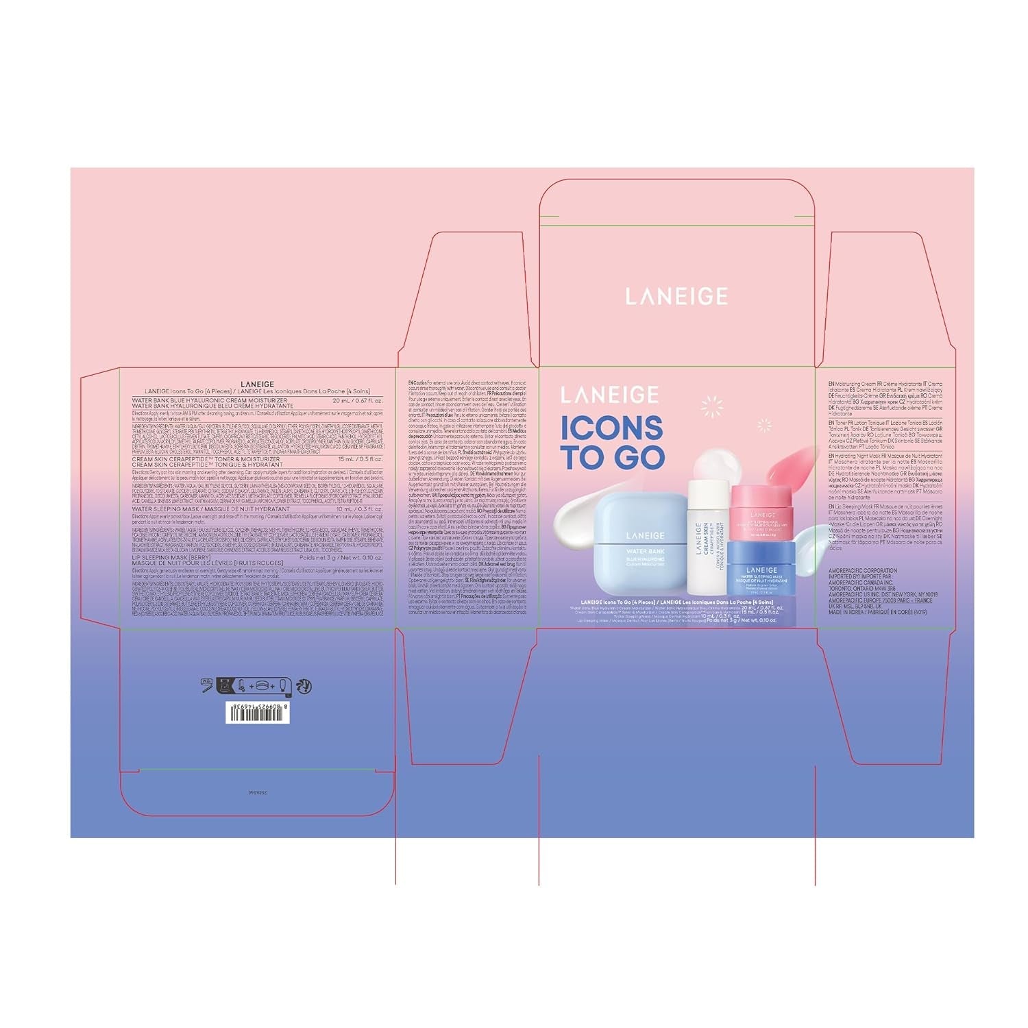 Water Bank Blue Hyaluronic Moisturizer: Barrier-Boosting Hydration, Squalane, Ceramide, Dermatologist-Tested by Korean Skin Care