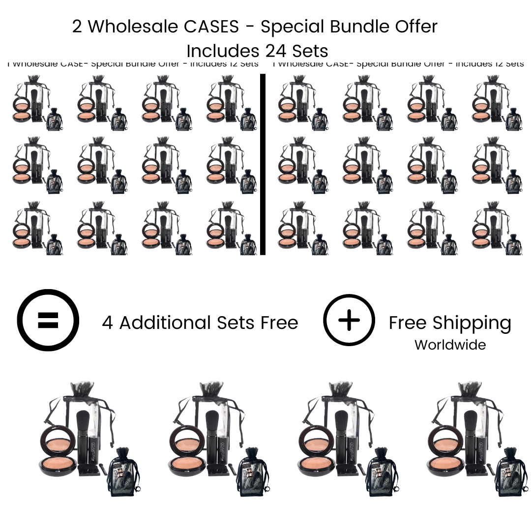 Wholesale GO NATURAL® ALL-IN-ONE® Powder | Travel Gift Sets | Wholesale Case Offers by GO NATURAL®