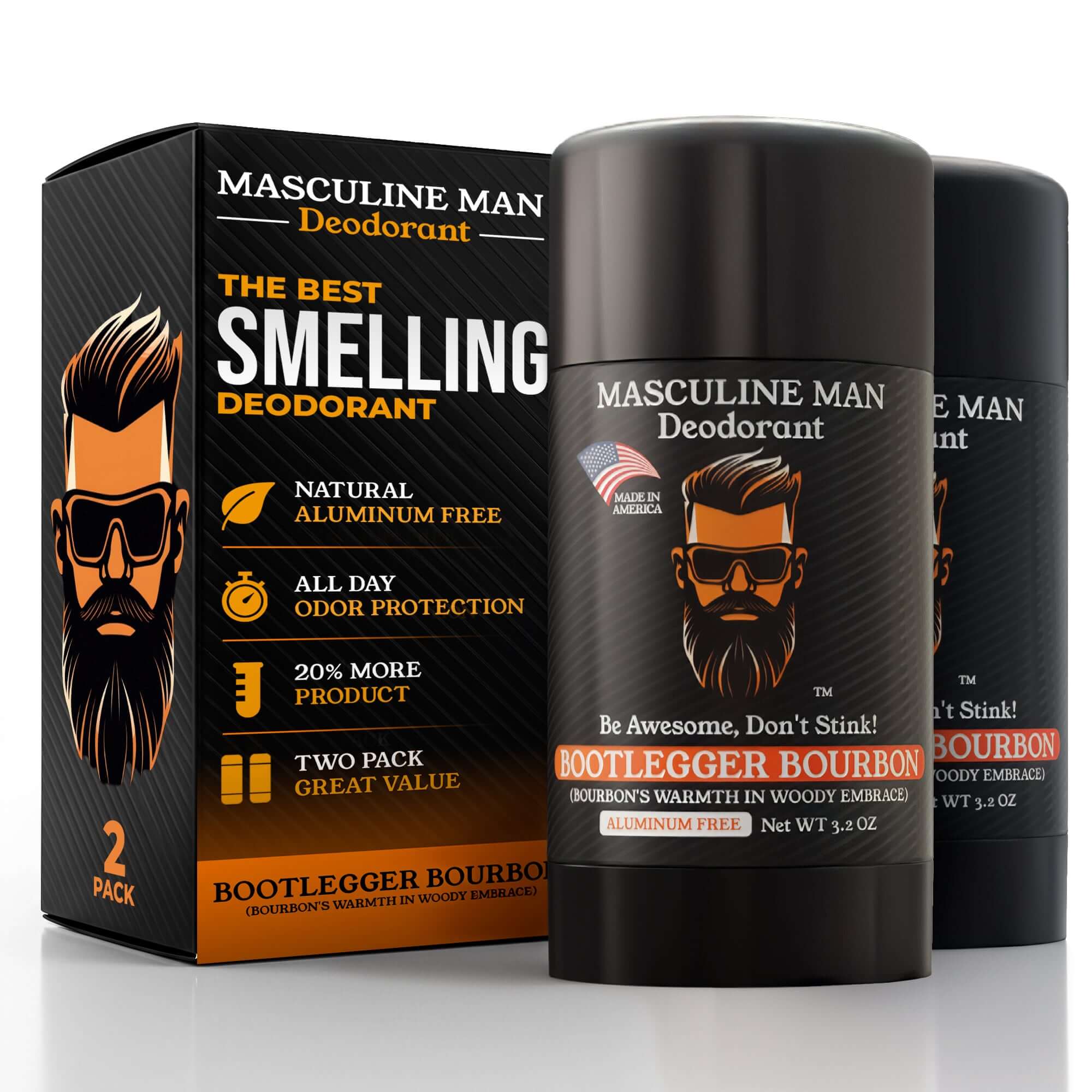 BOOTLEGGER BOURBON (2 Pack) by Masculine Man