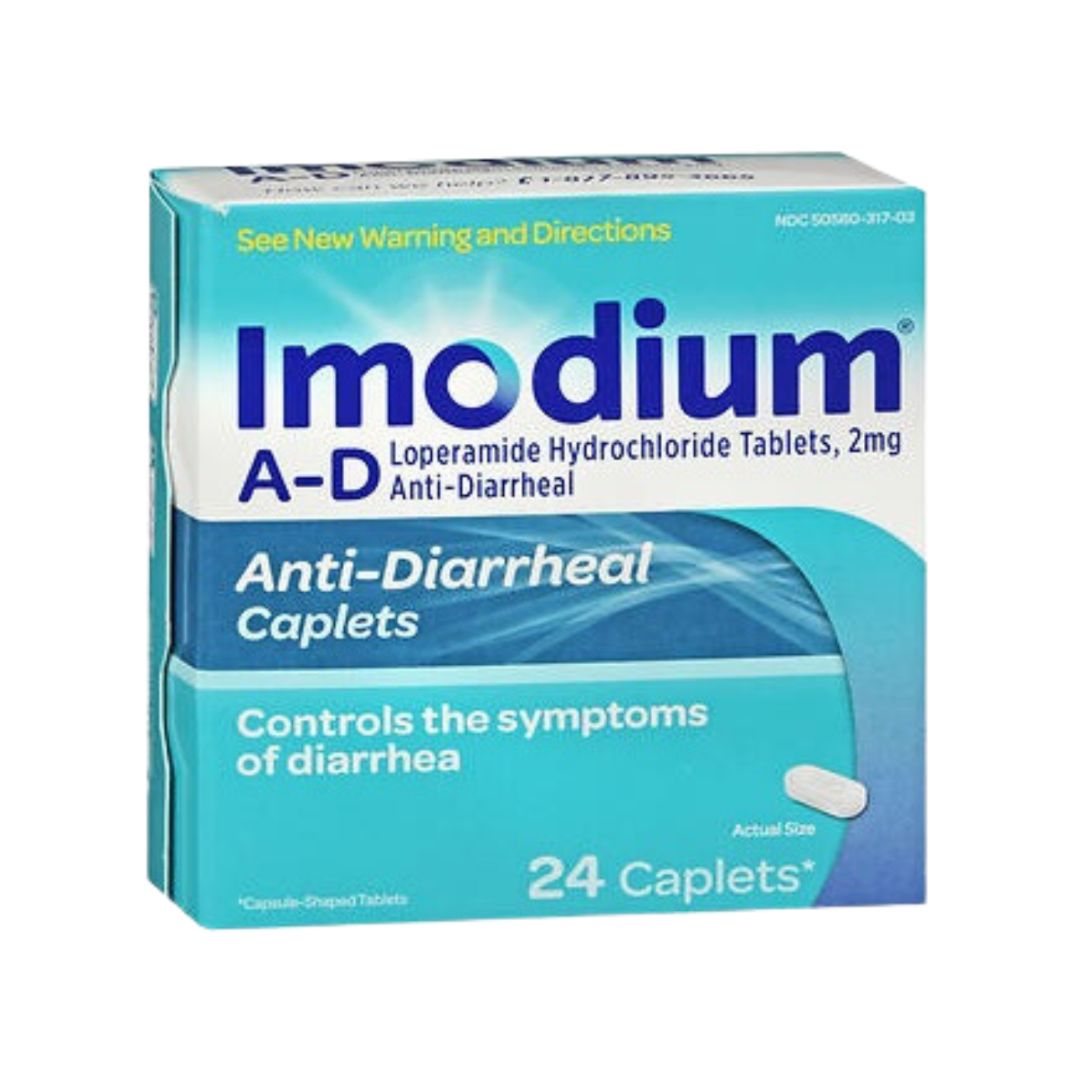 Imodium A-D Anti-Diarrheal Caplets (24 ct) by Farmacias Savia