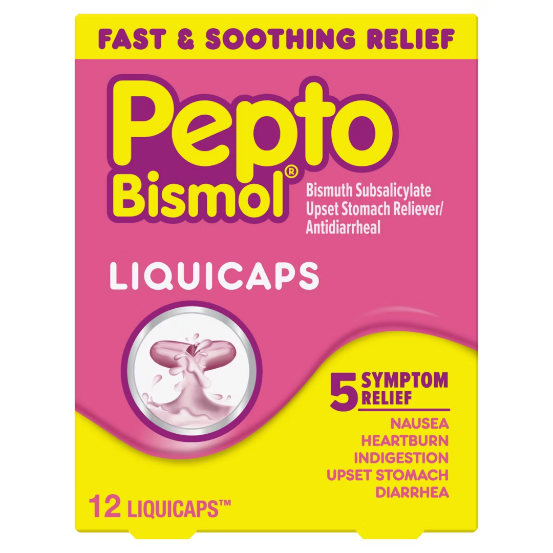 Pepto-Bismol LiquiCap (12 count) by Farmacias Savia