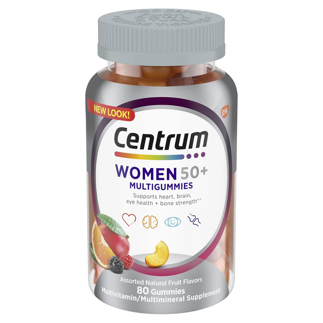 Centrum MultiGummies Women 50+ Multivitamin (80ct) by Farmacias Savia