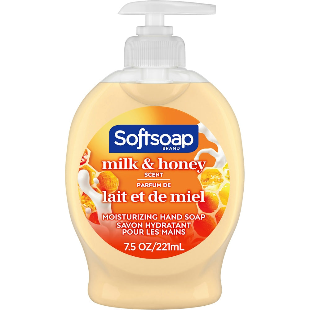 Softsoap Moisturizing Liquid Hand Soap Pump - Milk & Honey - 7.5 Fl Oz by Pasteur Pharmacy