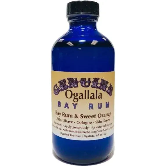 Ogallala Bay Rum & Sweet Orange Pre Shave - After Shave - Skin Toner 4 Oz by Pasteur Pharmacy