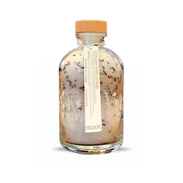 Bath Soak - Lavender & Dead Sea Salt by Lavender Life Company