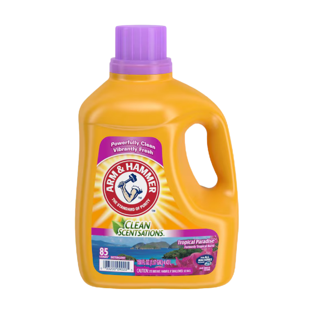 Arm & Hammer Clean Scentsations Tropical Paradise Detergent (150oz) by Farmacias Savia