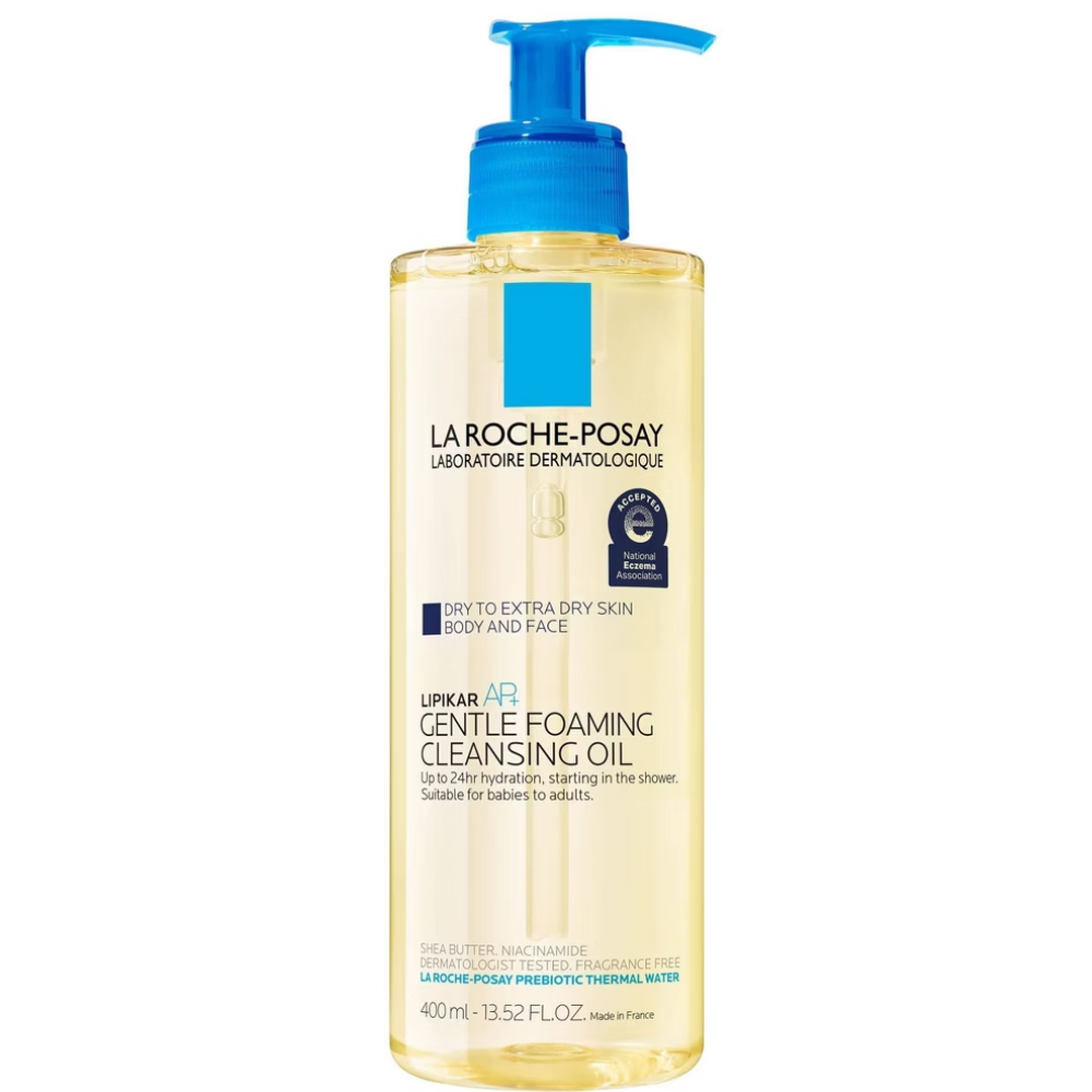 La Roche-Posay Lipikar AP+ Gentle Foaming Cleansing Oil (13.52 oz) by Farmacias Savia