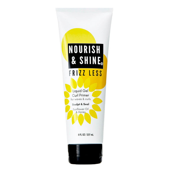 Nourish & Shine Frizz Less Liquid Gel Primer 8 Fl Oz by Pasteur Pharmacy