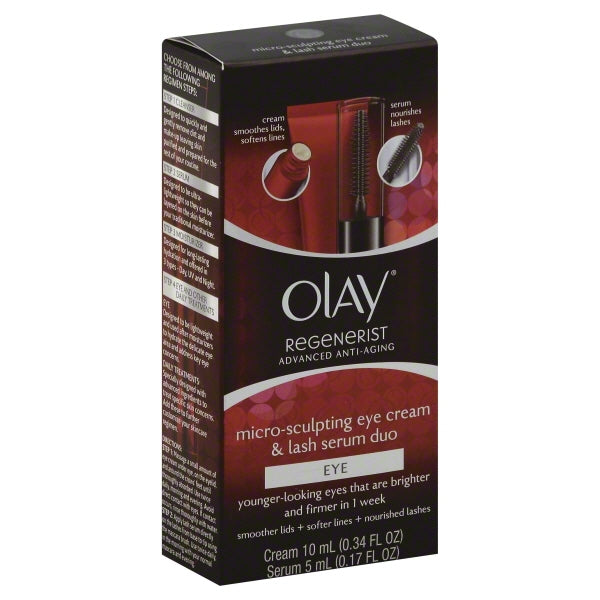 Olay Regenerist Eye Cream & Lash Serum Duo, Micro-Sculpting by Pasteur Pharmacy