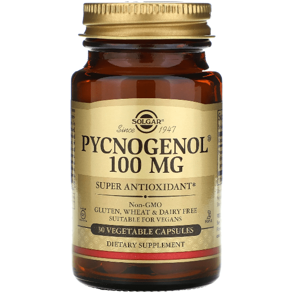 Solgar Pycnogenol 100 mg 30 Vegetable Capsules by Pasteur Pharmacy
