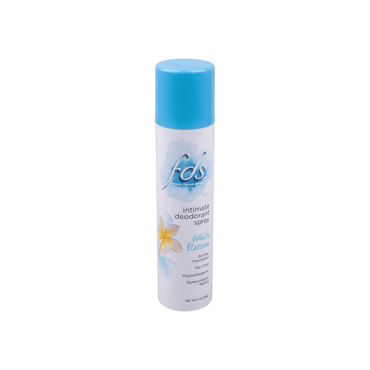 FDS Intimate Deodorant, Spray, White Blossom 2 Oz by Pasteur Pharmacy