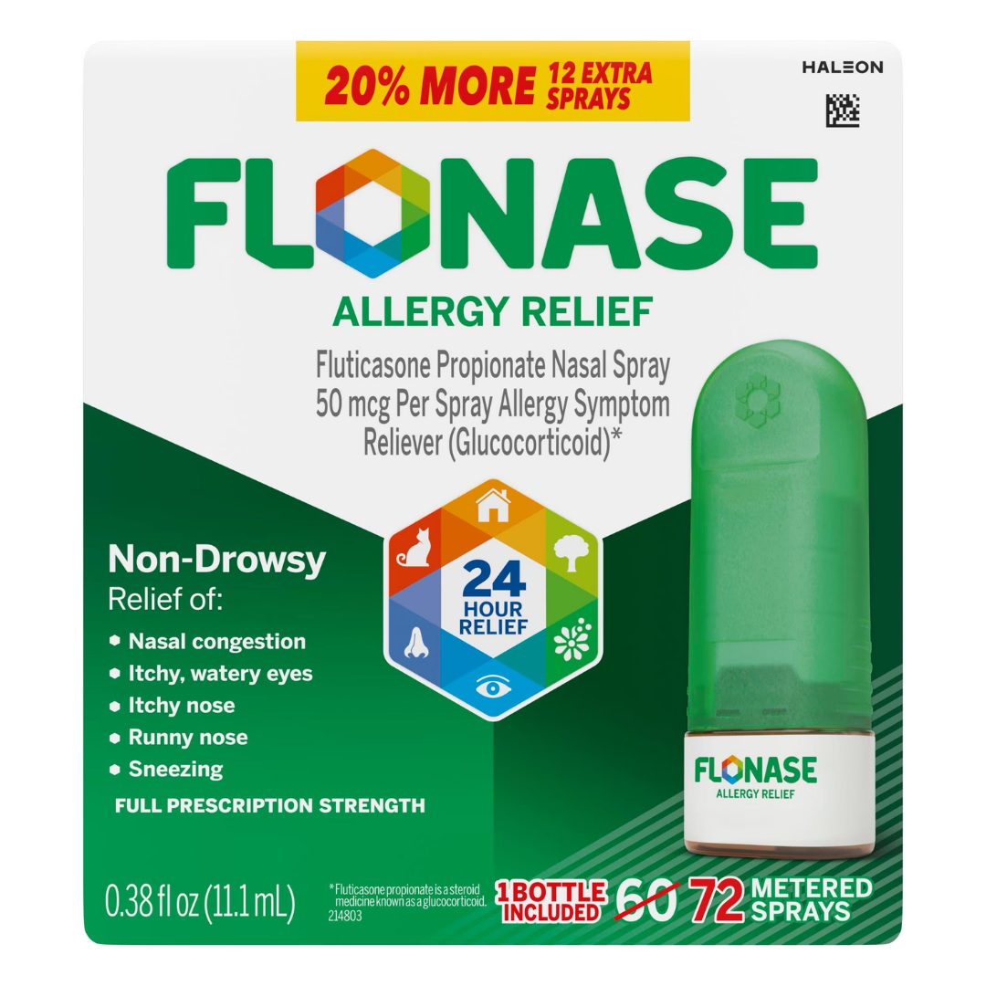 Flonase Allergy Relief Nasal Spray 50mcg (72 Sprays) by Farmacias Savia
