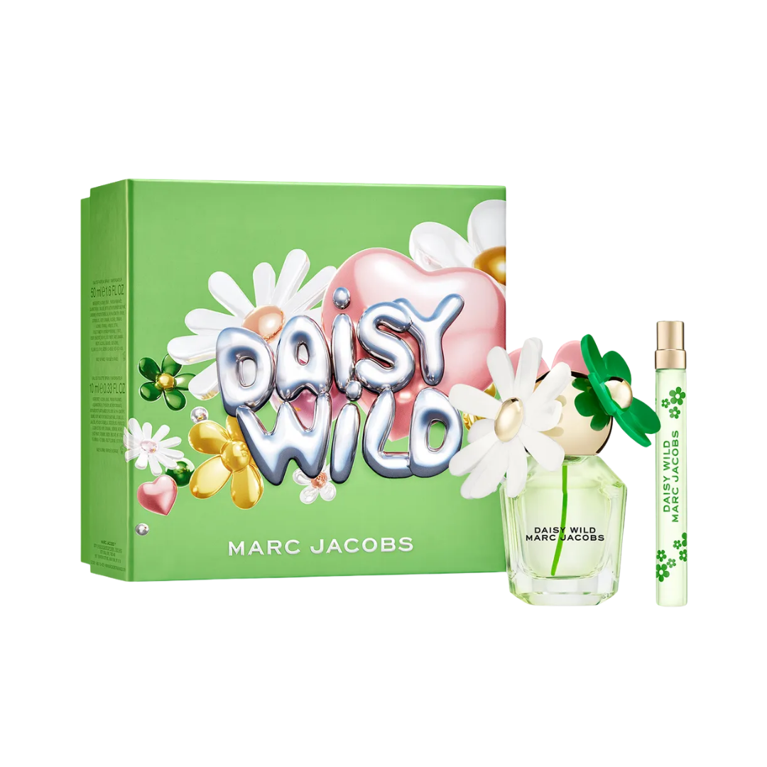 Marc Jacobs Daisy Wild 2-Piece Eau de Parfum Gift Set (1.7oz + 0.33oz) by Farmacias Savia
