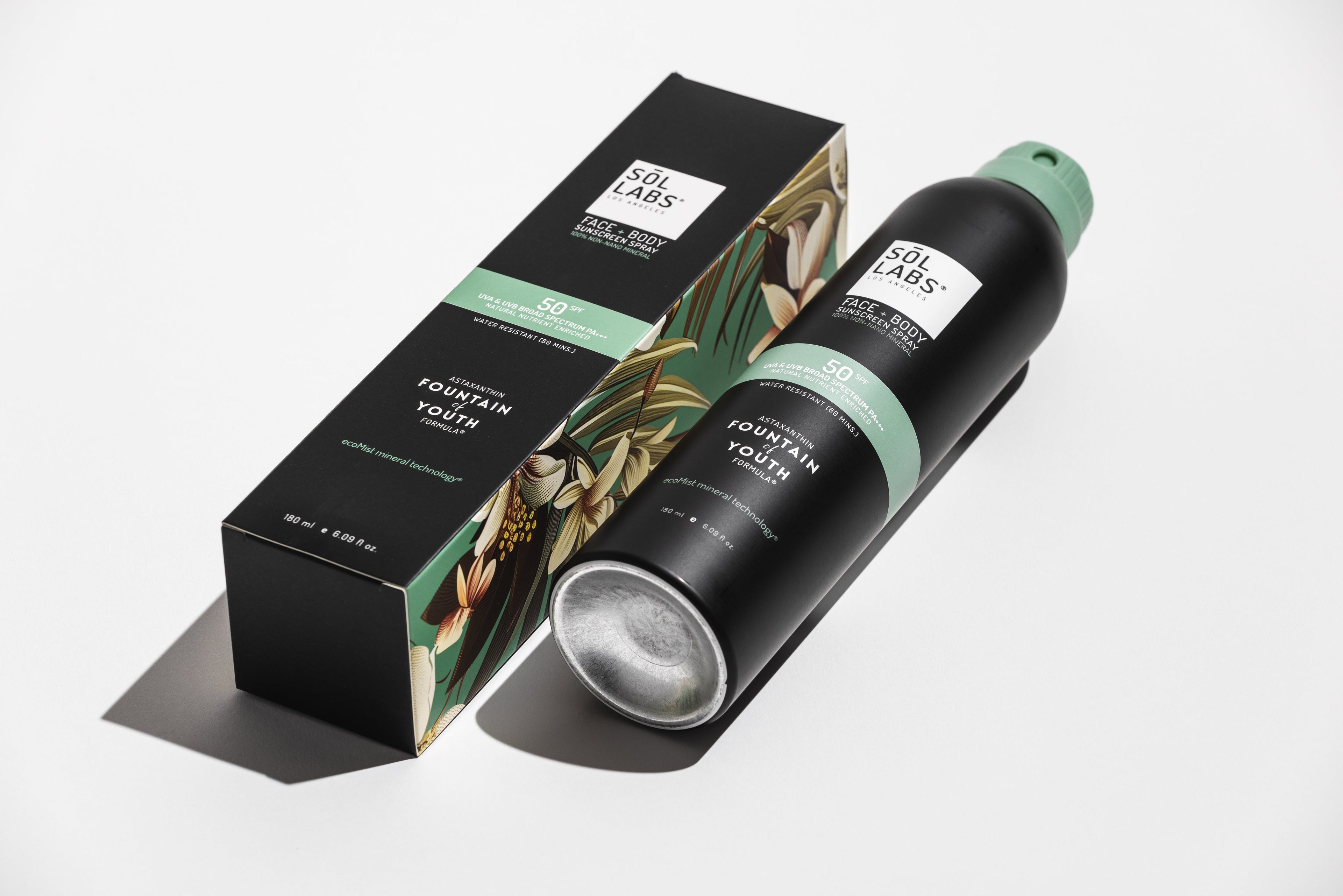SOL LABS® Natural Mineral SPF 50 Sheer Mist - Broad Spectrum UVA/UVB Protection & Hydrating Formula by SOL LABS