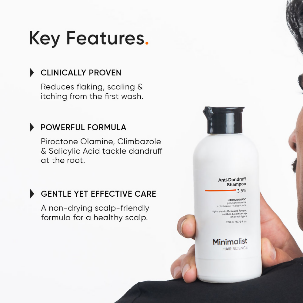 Minimalist Anti-Dandruff Shampoo 3.5% Salicylic Acid by Dista
