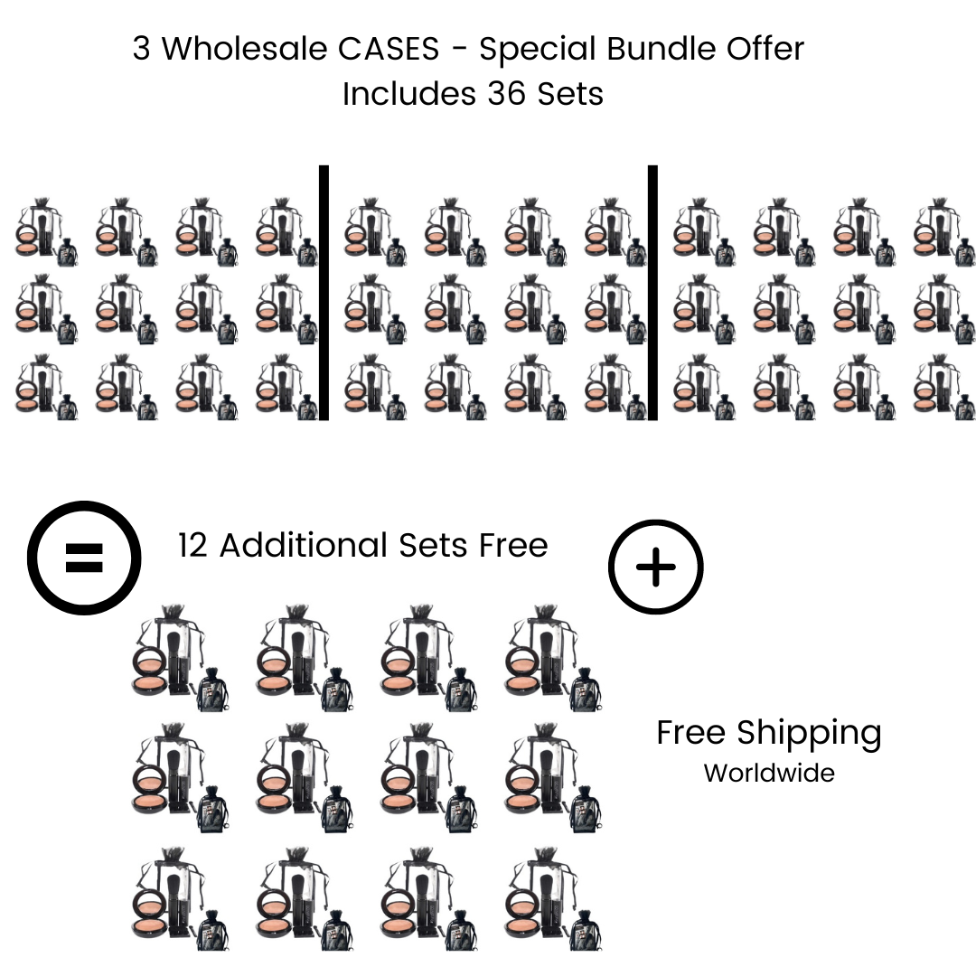 Wholesale GO NATURAL® ALL-IN-ONE® Powder | Travel Gift Sets | Wholesale Case Offers by GO NATURAL®