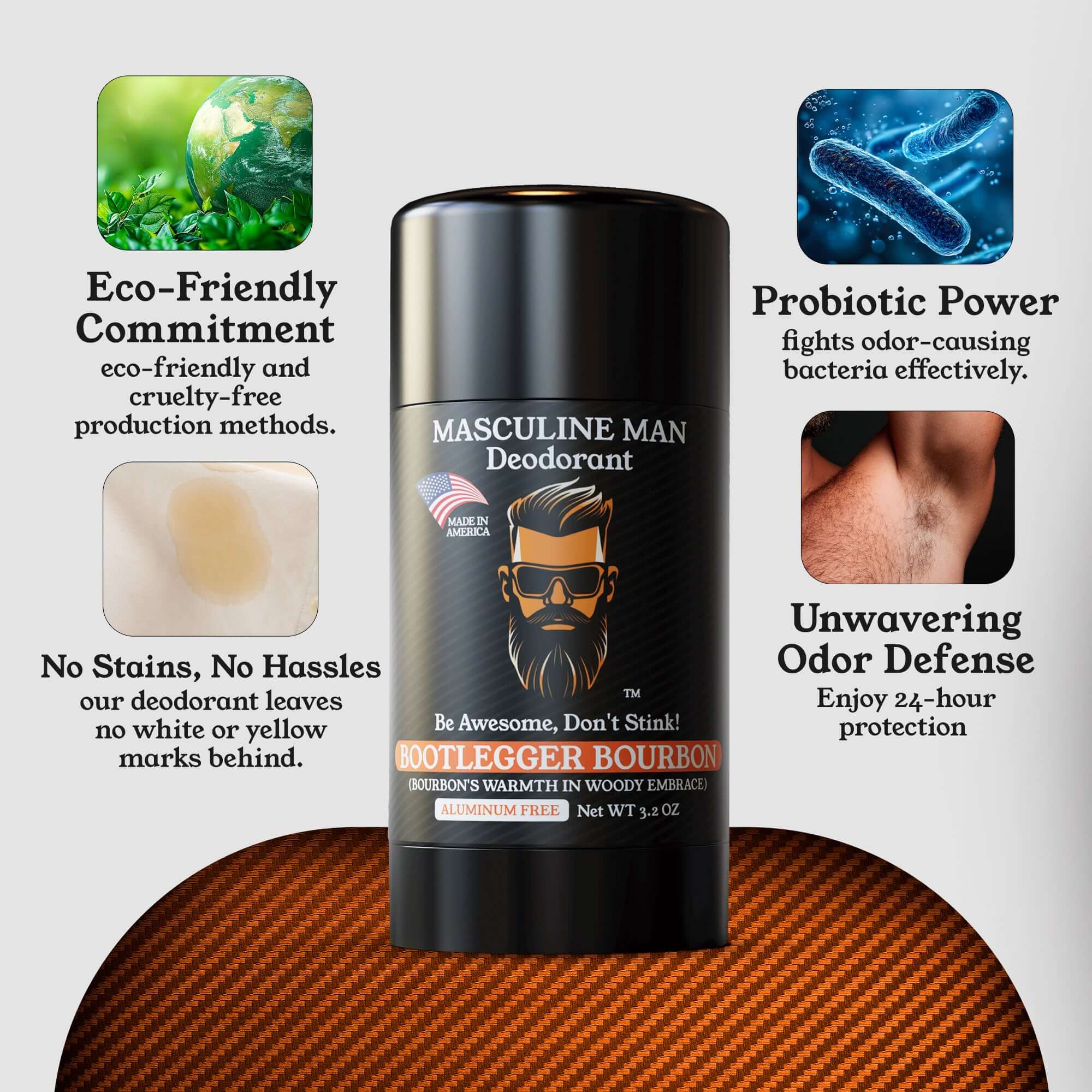 BOOTLEGGER BOURBON (2 Pack) by Masculine Man