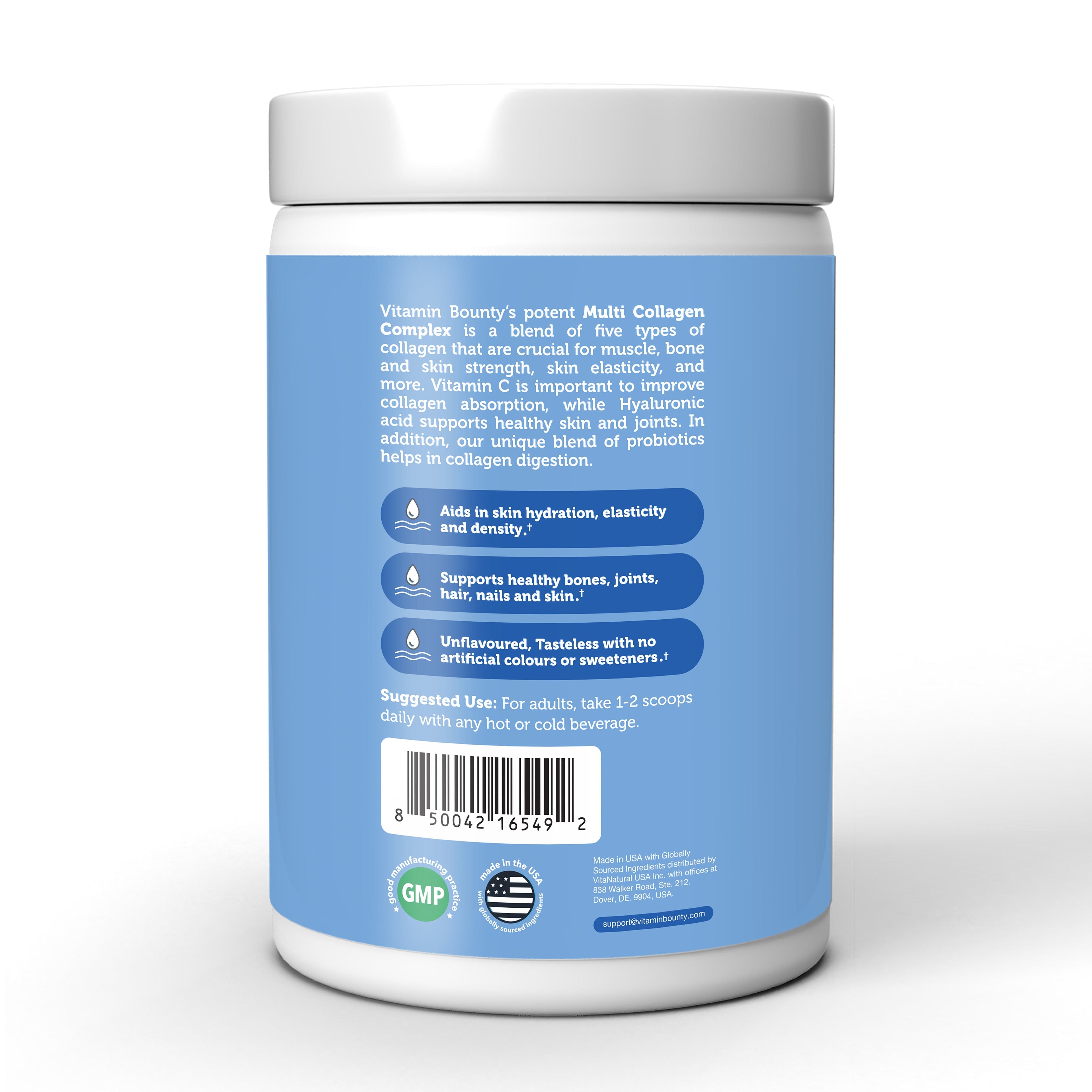 Multi Collagen Complex + by Vitamin Bounty
