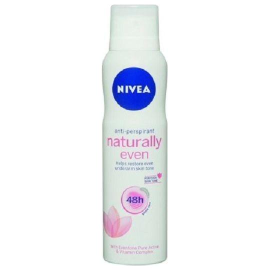 Nivea Naturally Even 48 Hour Deodorant Spray For Women 150ml by Pasteur Pharmacy