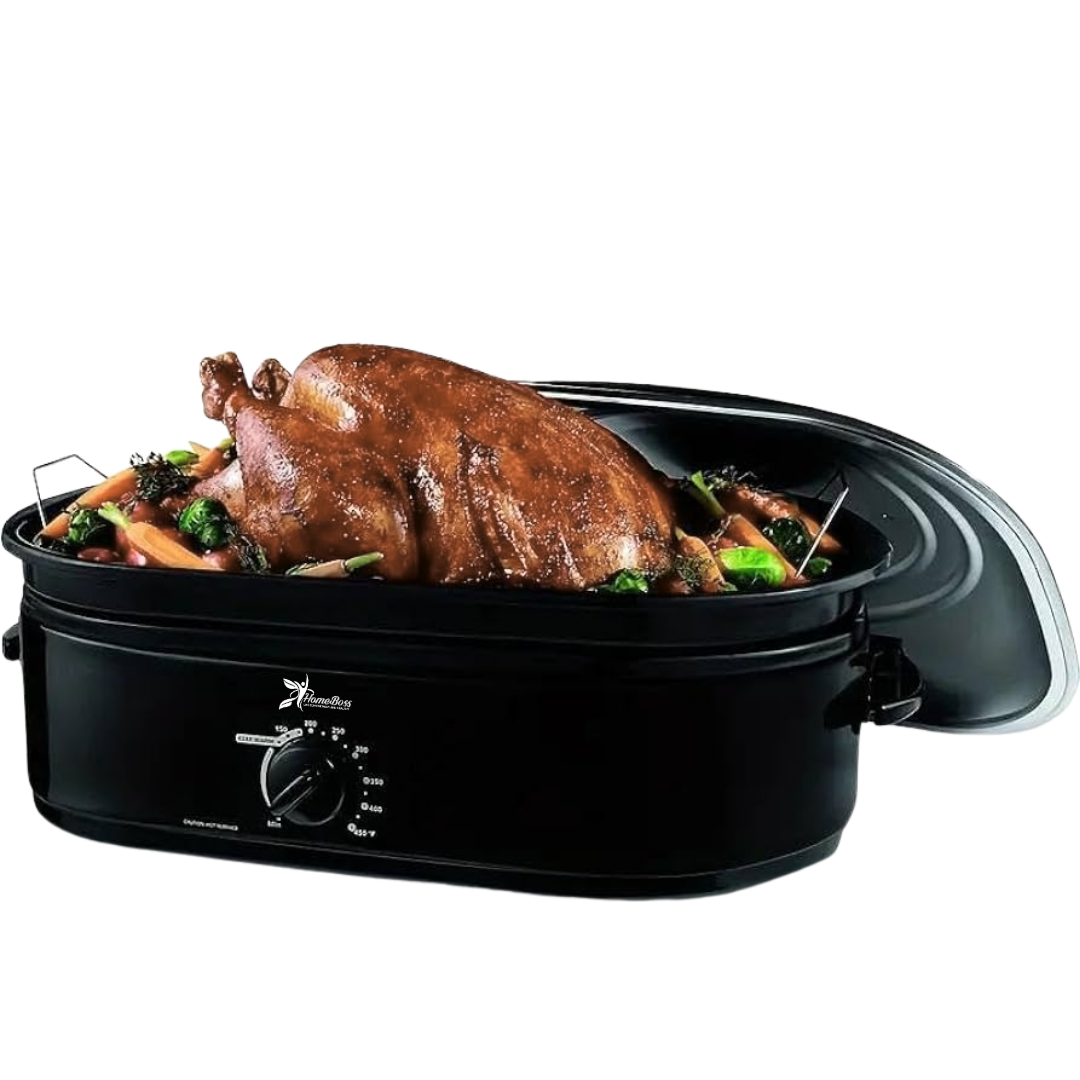 Home Boss 28 lb Electric Roaster Oven (22 qt) by Farmacias Savia