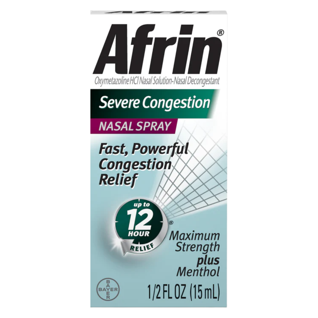 Afrin Severe Congestion Nasal Spray (0.5oz) by Farmacias Savia