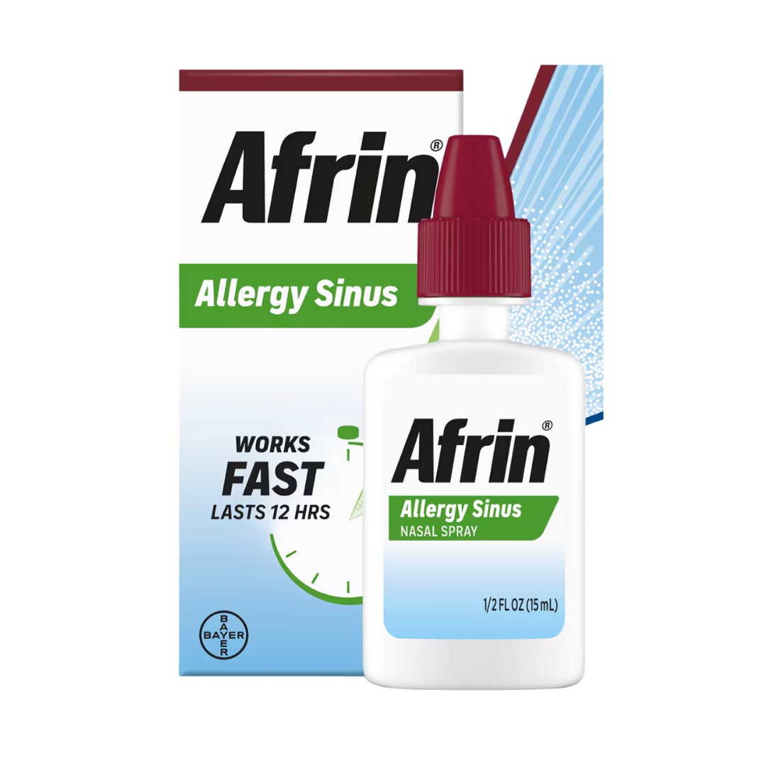 Afrin Allergy Sinus Nasal Spray (0.5oz) by Farmacias Savia