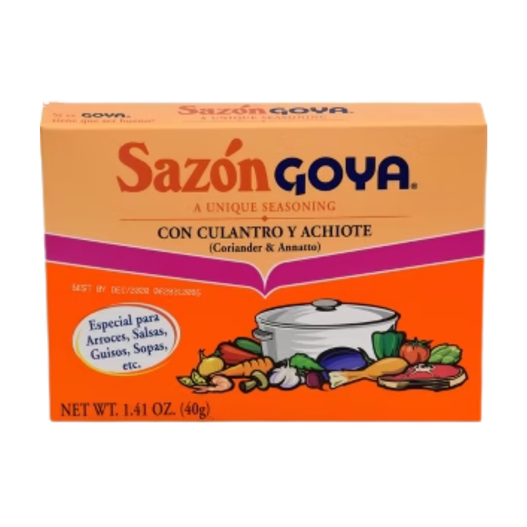 Goya Sazon with Cilantro & Annatto (1.41oz) by Farmacias Savia