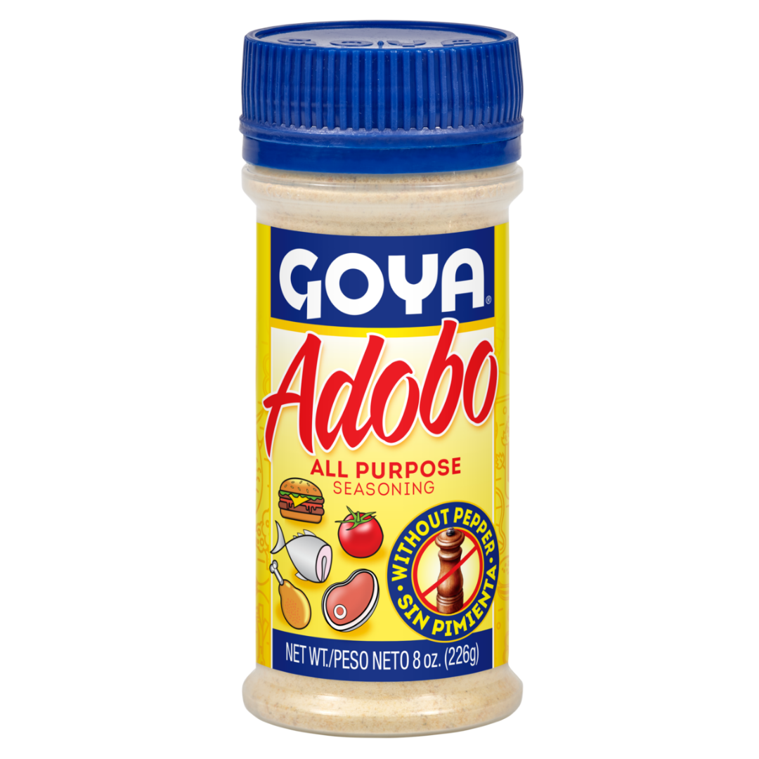 Goya Adobo All Purpose Seasoning without Pepper (8oz) by Farmacias Savia