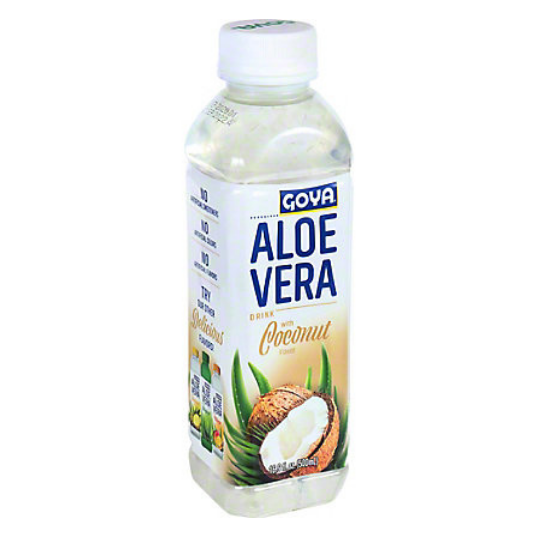 Goya Aloe Vera Drink Coconut (16.9oz) by Farmacias Savia