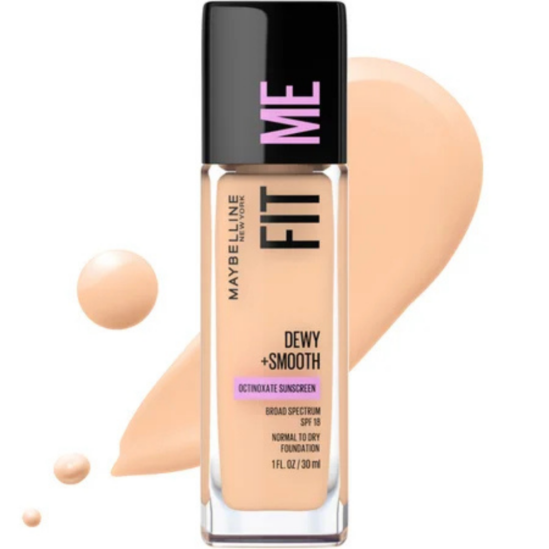 Maybelline Fit Me Foundation Classic Ivory 120 (1oz) by Farmacias Savia