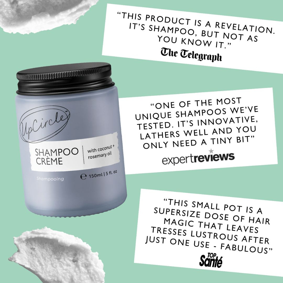 Shampoo Crème with Pink Berry Extract - Jumbo by UpCircle