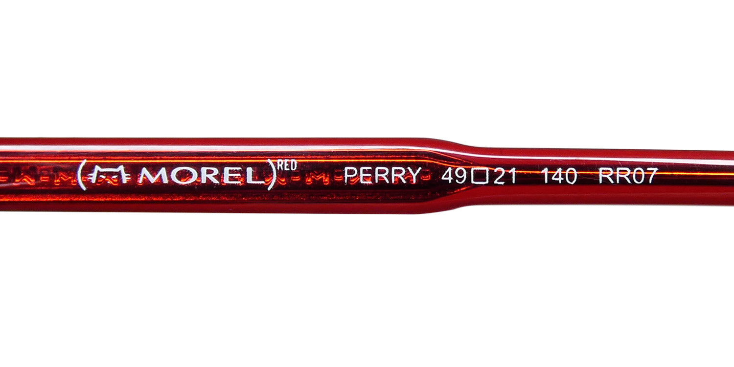 Morel Red Perry 90016c Eyeglasses by ModaFrames