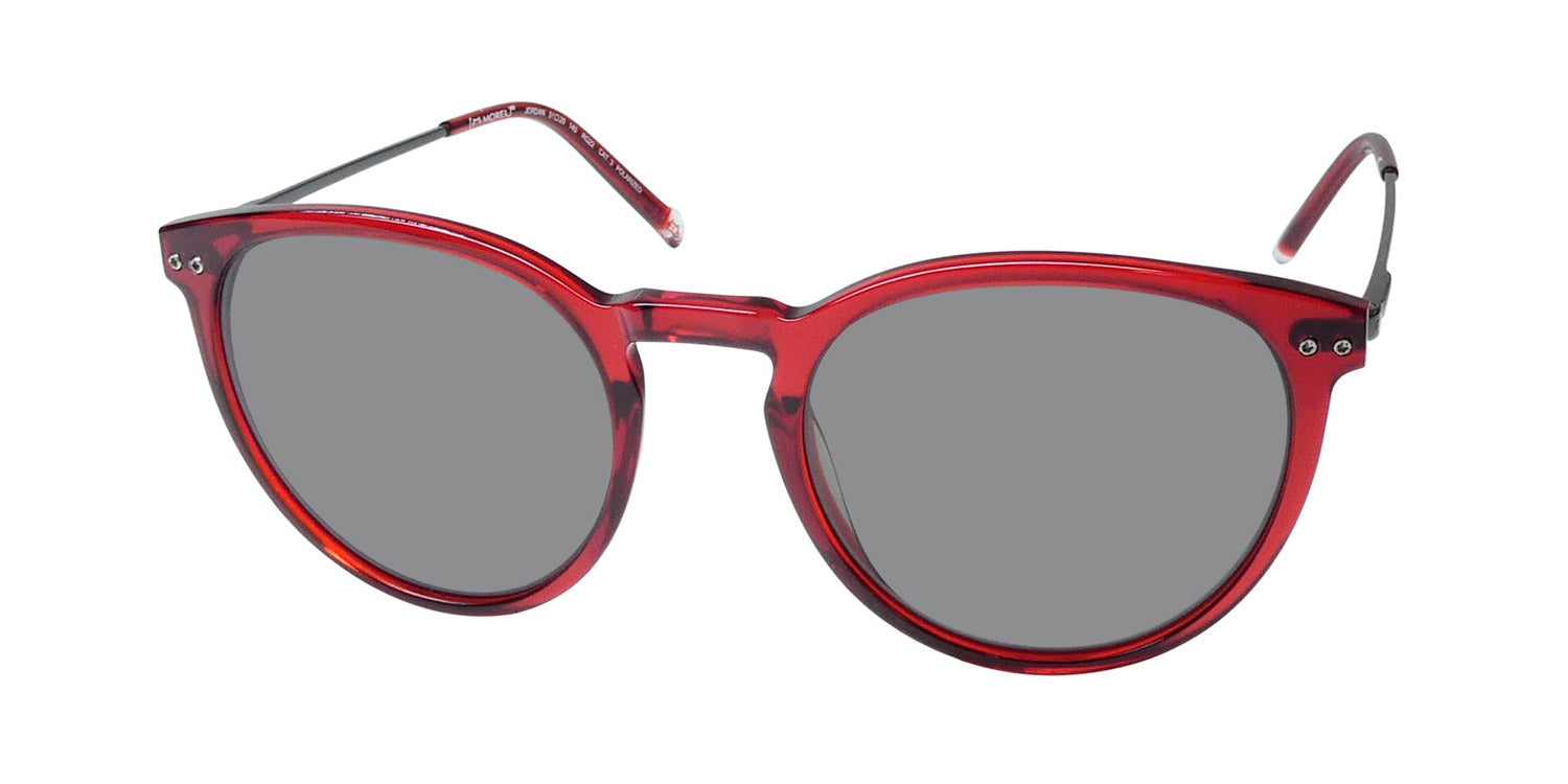 Morel Red Jordan 90022c Sunglasses by ModaFrames