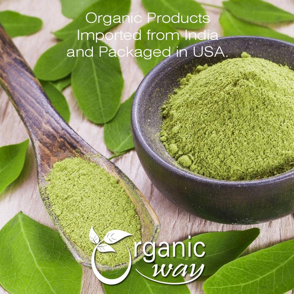 Organic Moringa Leaf Powder by Dragonfly Elements