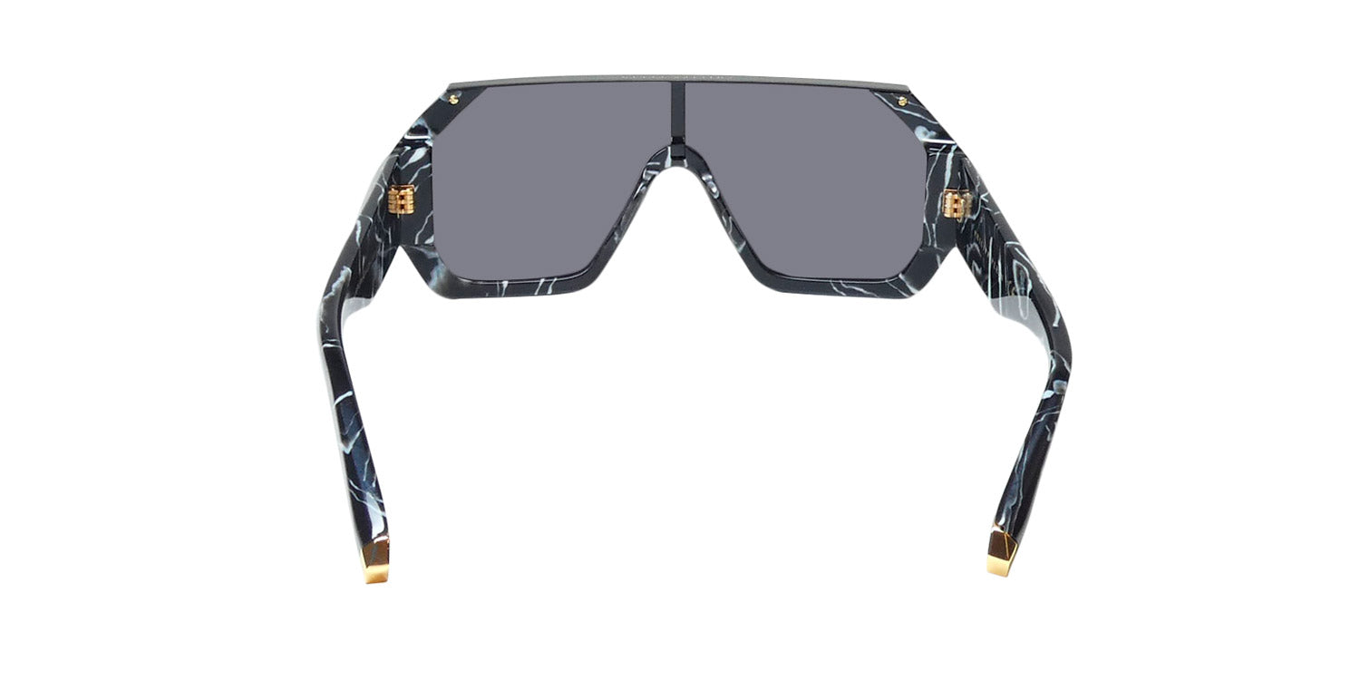 Philipp Plein Spp047 Plein Hexagon Camou Sunglasses by ModaFrames