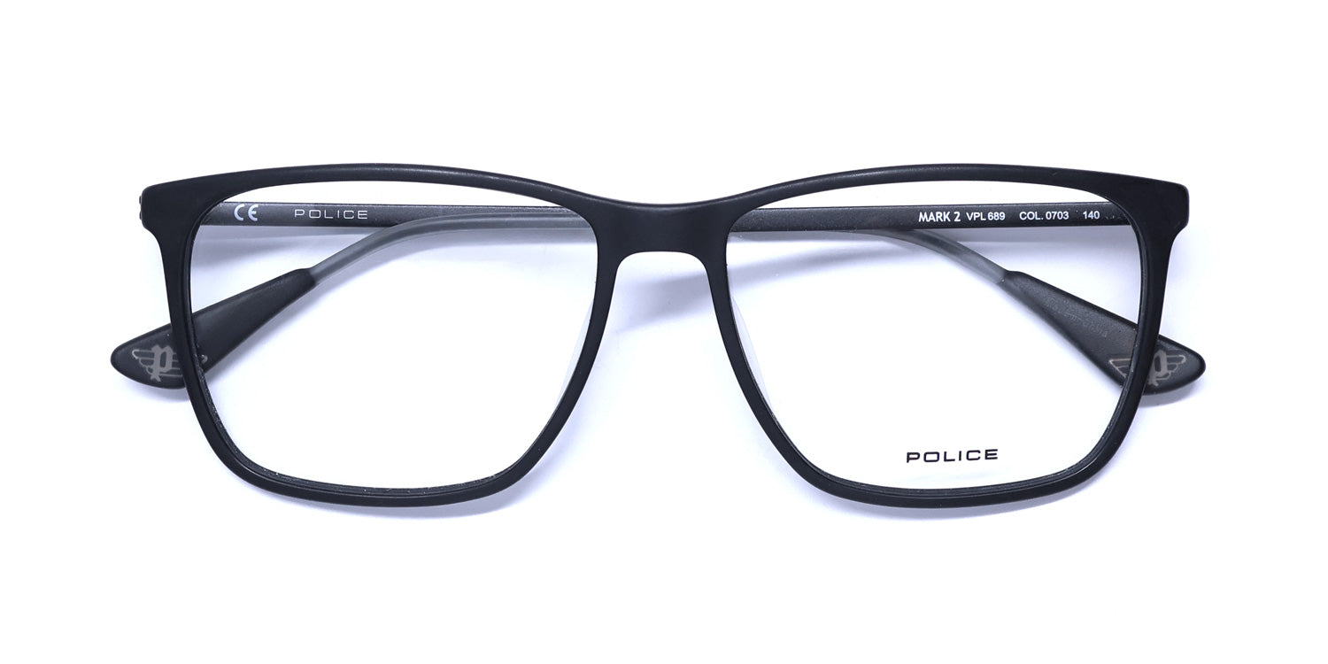 Police Vpl689 Mark 2 Eyeglasses by ModaFrames