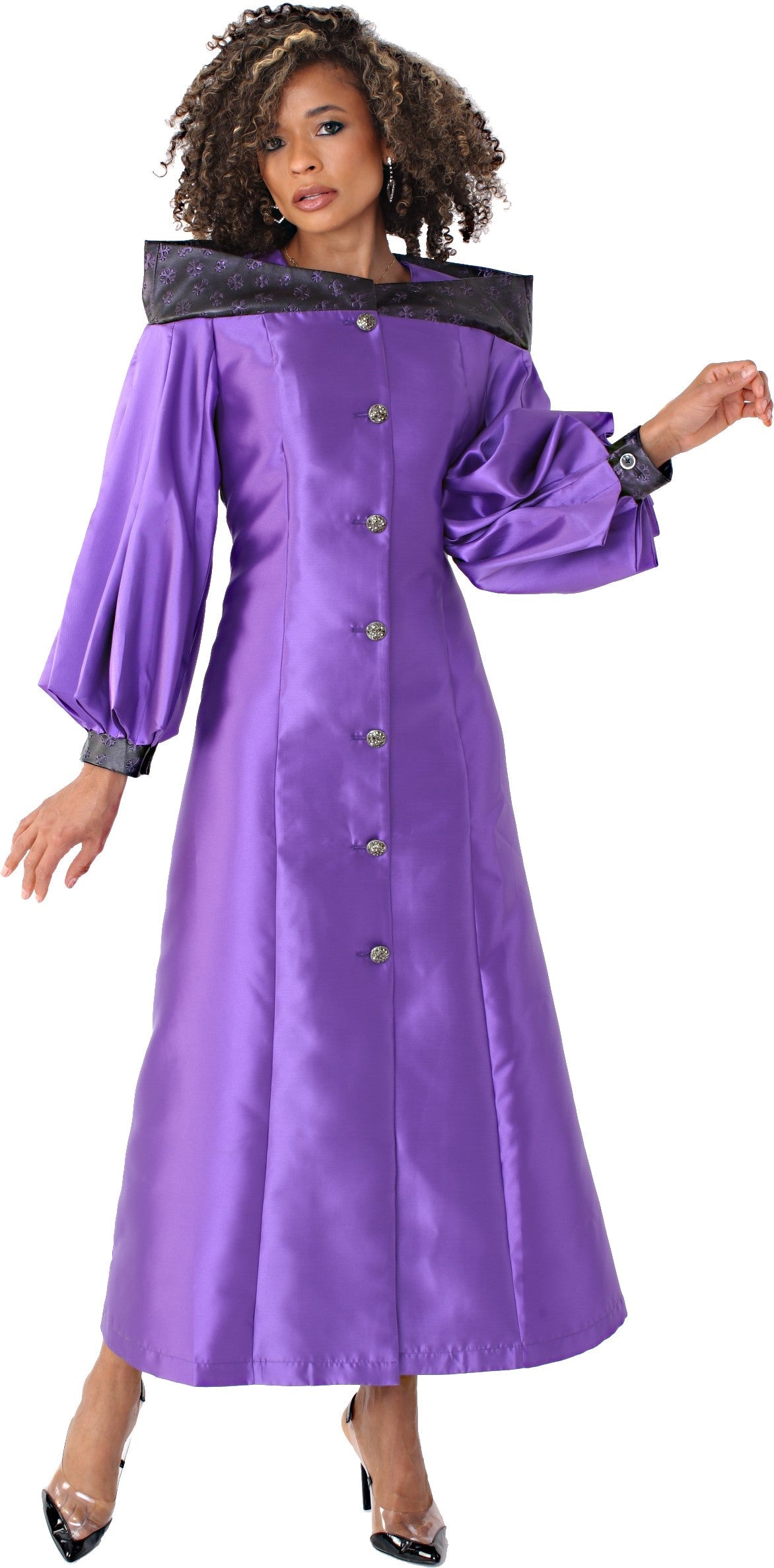 Plus Size Women’s Cassock Robe for Church, Choir, or Clergy -4803W by Tally Taylor