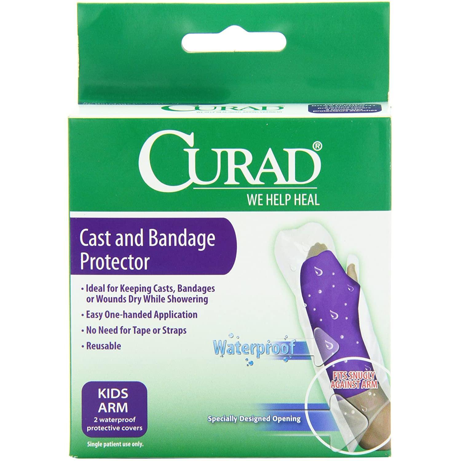 Curad Cast & Bandage Protector Waterproof Kids Arm 2pk by Pasteur Pharmacy