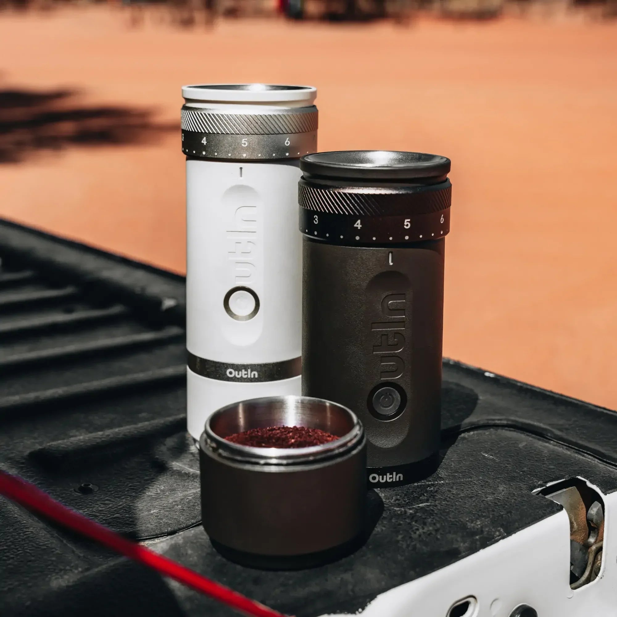 OutIn Fino Portable Electric Coffee Grinder by OutIn