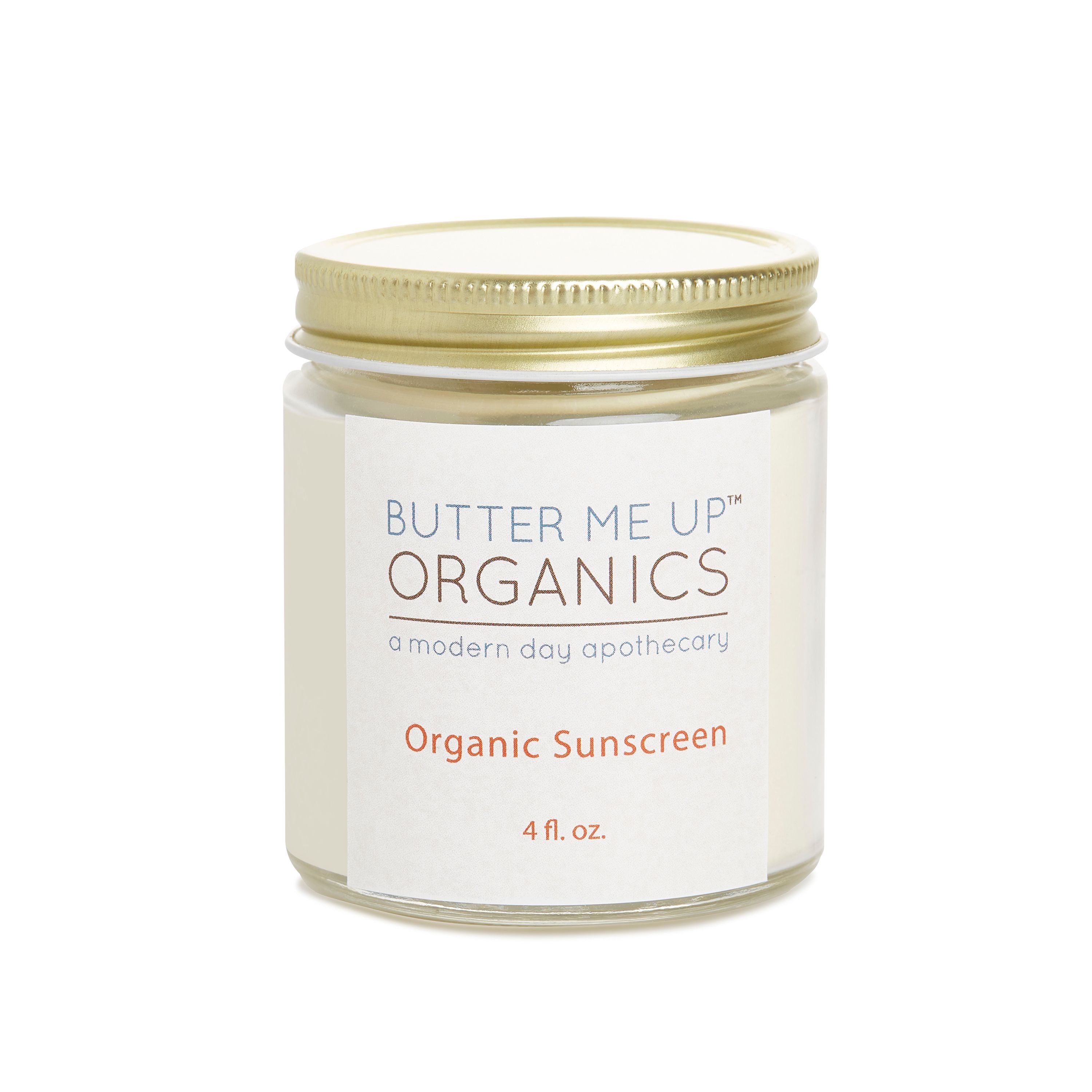 Natural Organic Sunscreen / Safe Sunscreen / Non-Nano Zinc Oxide Sunscreen / Sun Protection / Butter Me Up Organics by Butter Me Up Organics