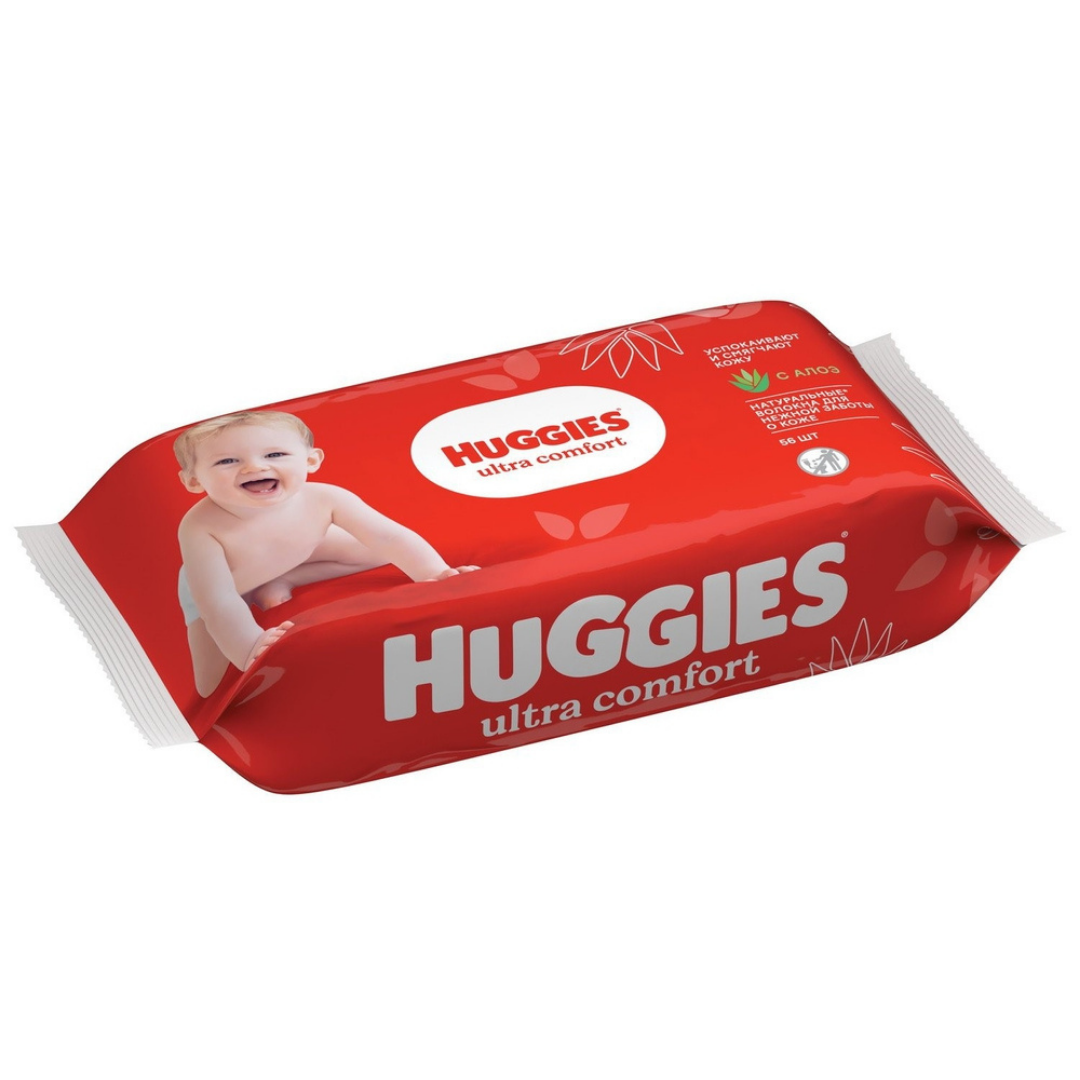 Huggies Ultra Comfort Baby Wipes (56 ct) by Farmacias Savia