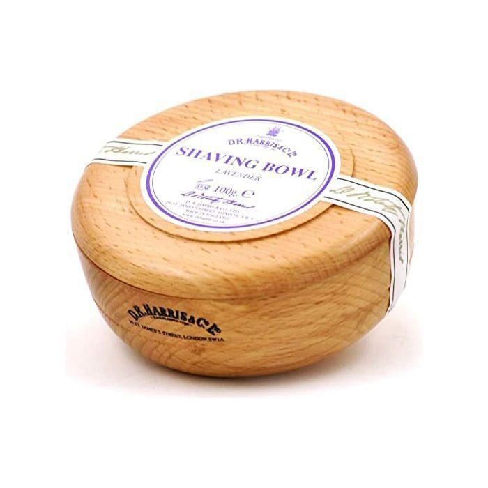 D. R. Harris & Co Lavender Beech Shaving Bowl 100g by Pasteur Pharmacy