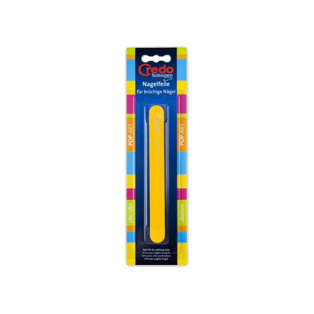Credo Folding nail file pop art, blister - 16 Oz by Pasteur Pharmacy