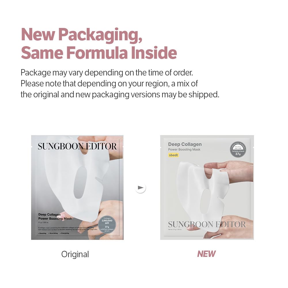 Sungboon Editor Deep Collagen Power Boosting Mask by AsiaBeautyMall