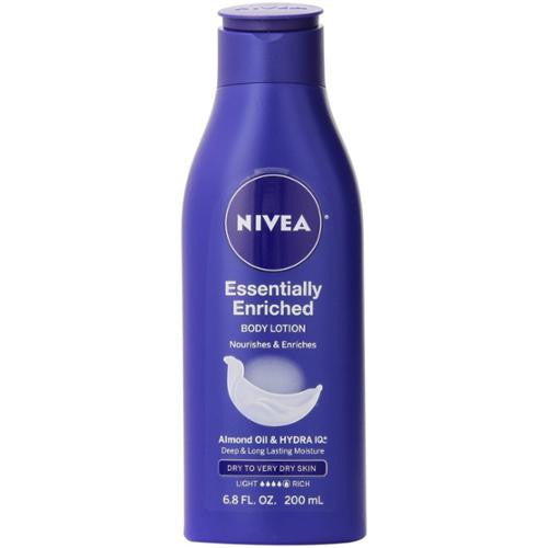 Nivea Essentially Enriched Body Lotion For Dry Skin, 6.8 Fl Oz Bottle by Pasteur Pharmacy